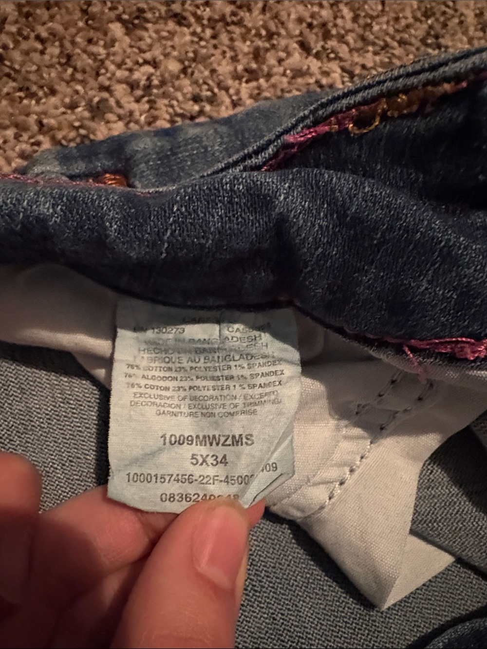 Wrangler Women's Medium Boot Cut Jeans 5x34 - Picture 3 of 4